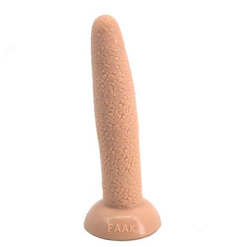 Plug anal XL longueur sensationnelle beige