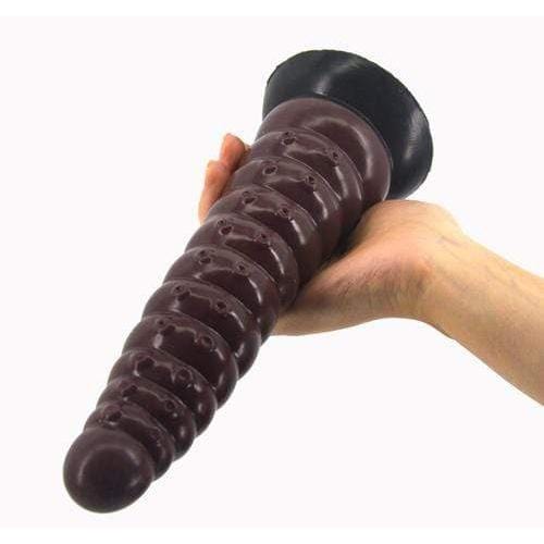 Plug anal XXL black horse marron