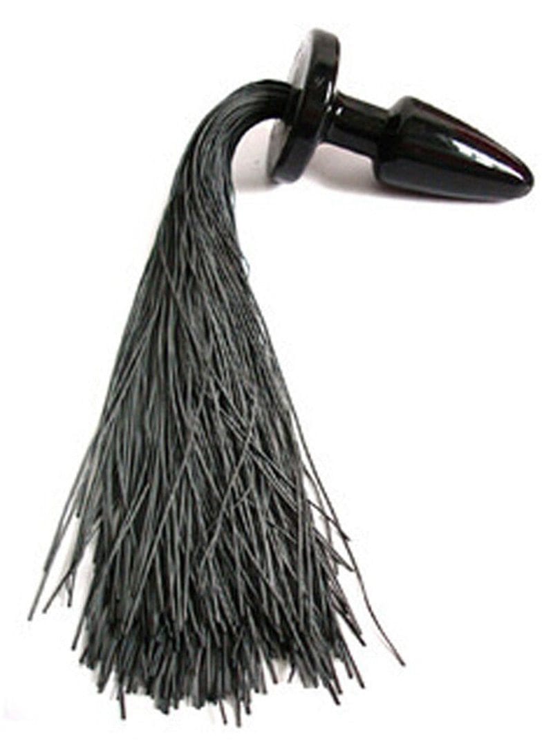 Plug queue de cheval noir