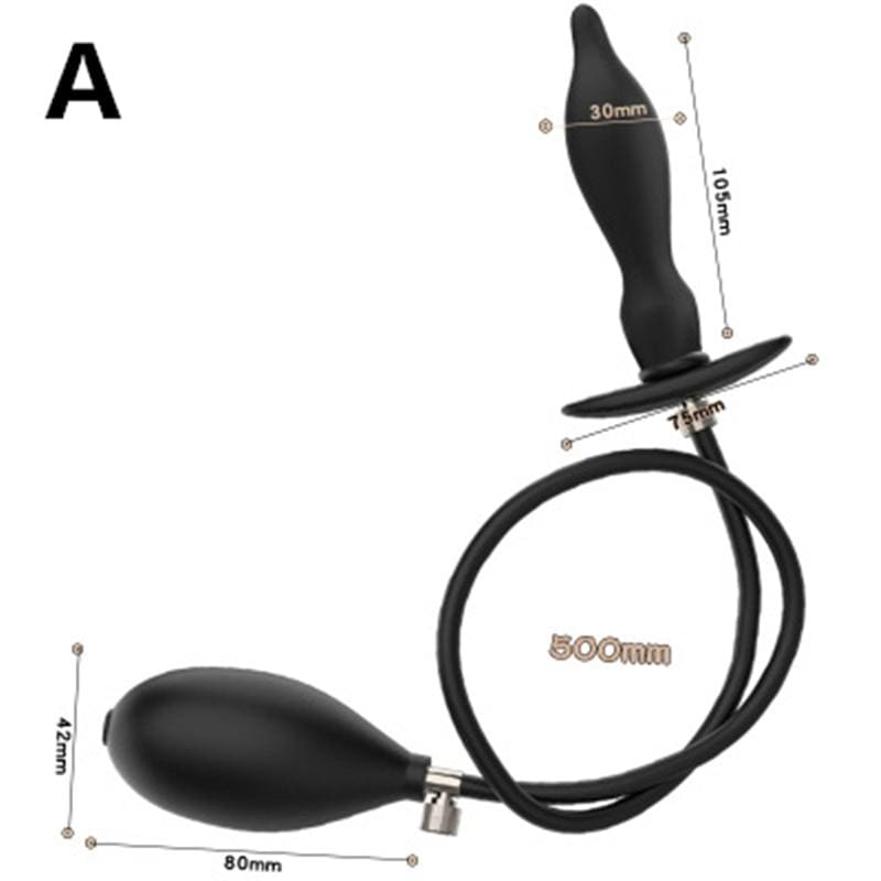 Plug anal gonflable love pleasure