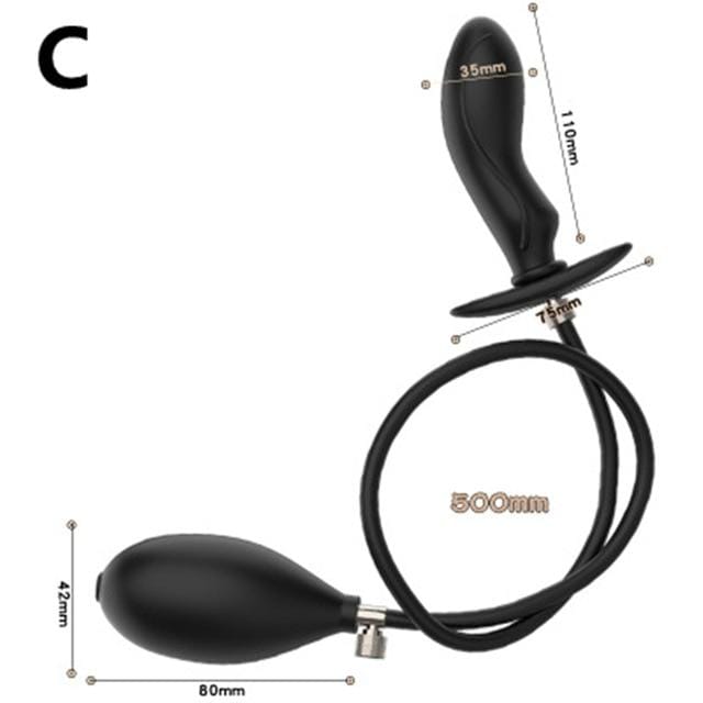 Plug anal gonflable prostatozor