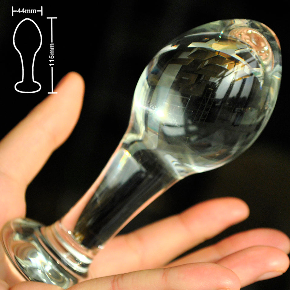 Coffret 3 formats découverte anale en verre plug large