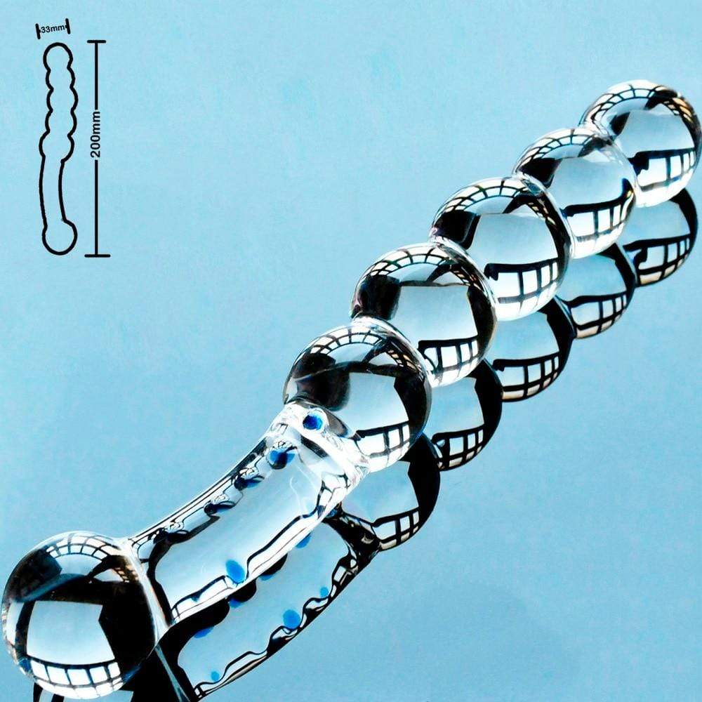 Plug anal stimulation passionnelle en verre