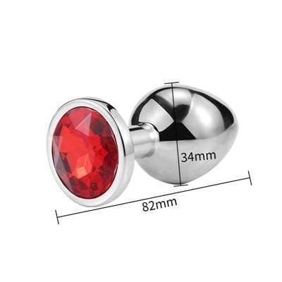 Plug diamant rouge - Maison du plug