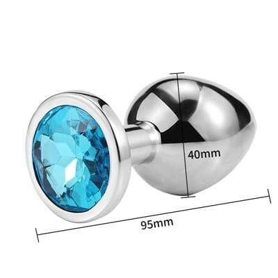 Plug diamant bleu clair - Maison du plug