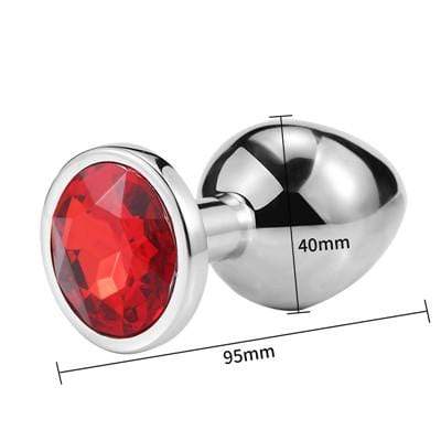 Plug diamant rouge - Maison du plug