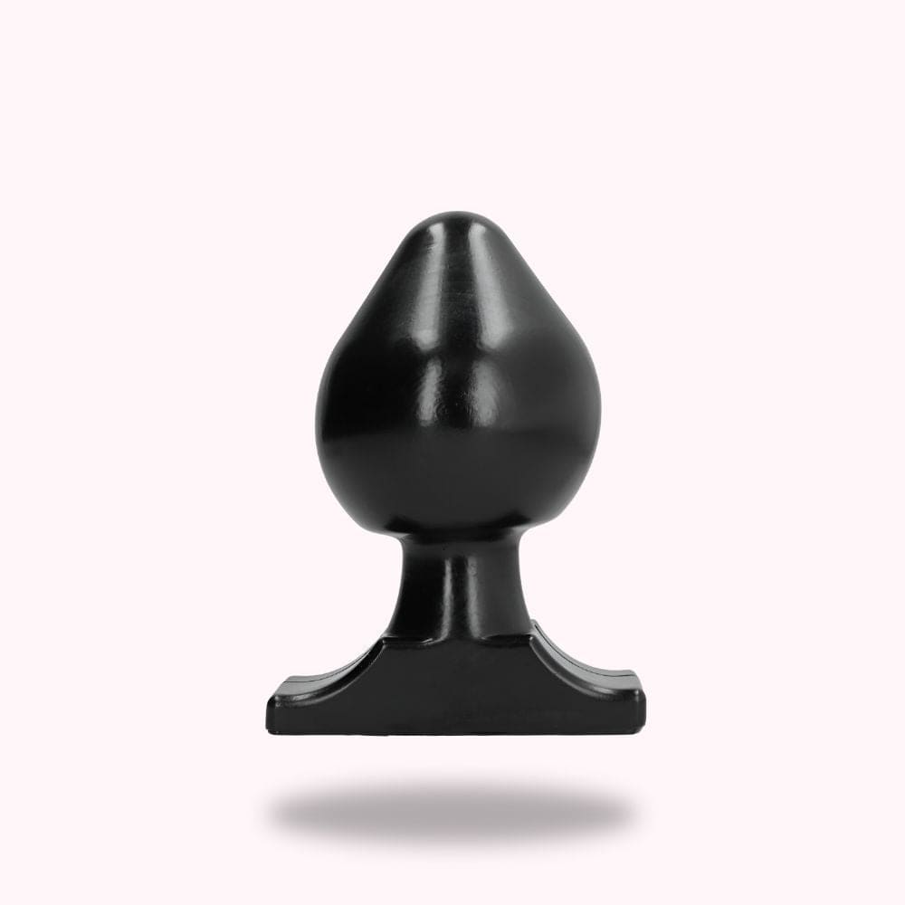 Plug anal XL ALL BLACK Boule 19cm