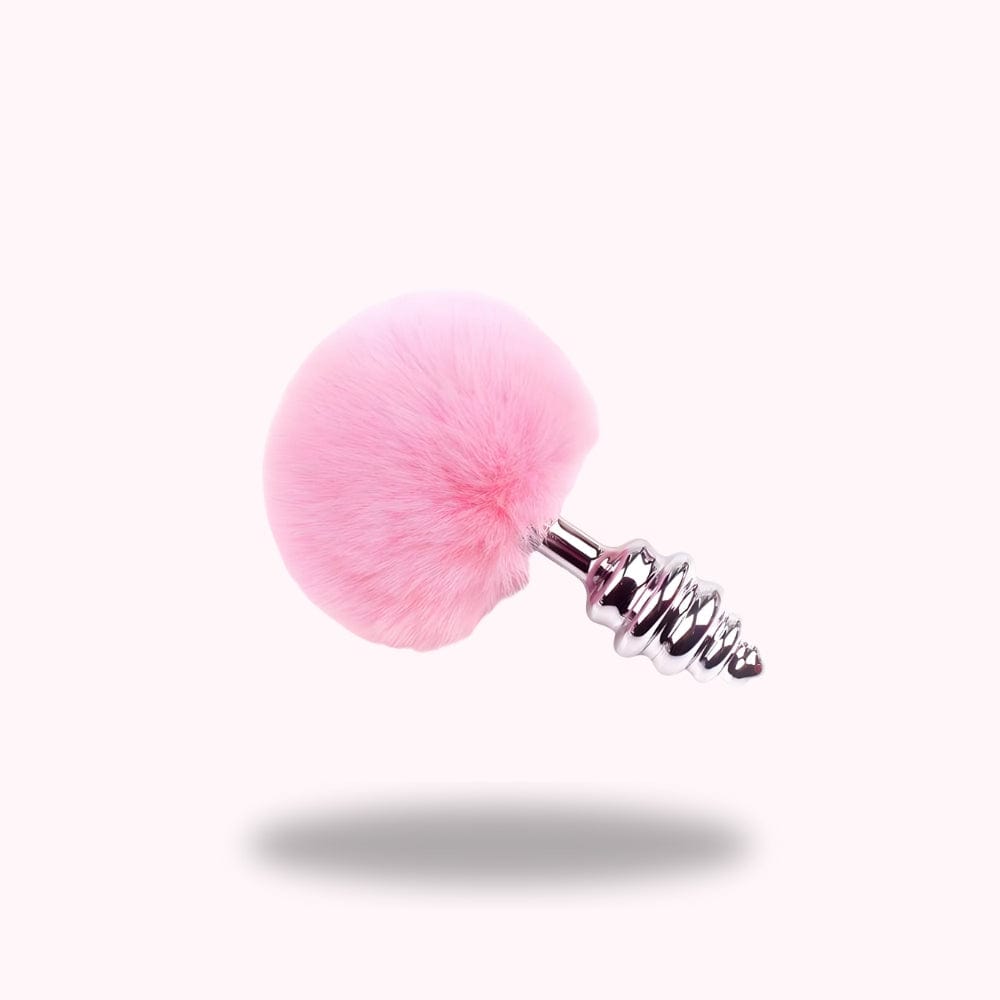 Plug anal queue de lapin rose bonbon | Spirale - Maison du Plug