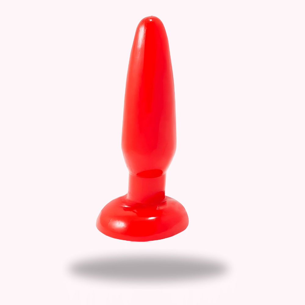 Plug anal rouge PVC