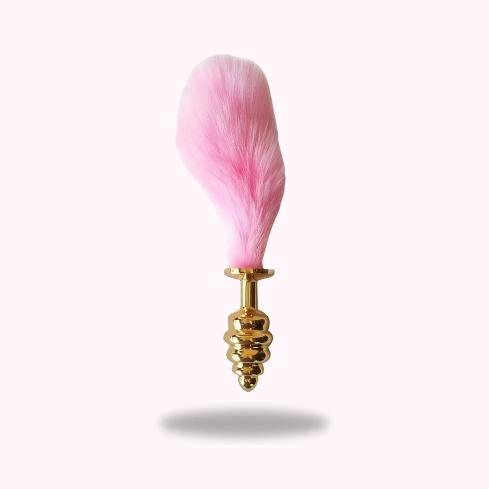 Plug queue de lapin version luxe rose coquin - Maison du Plug