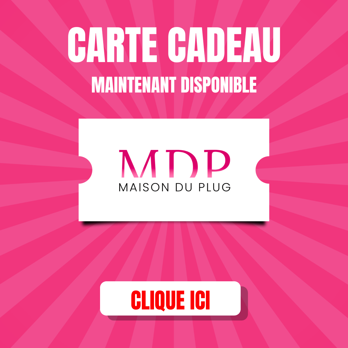 Carte Cadeau Maison Du Plug