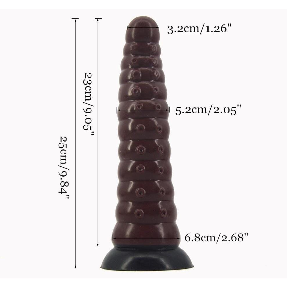 Plug anal XXL black horse dimensions
