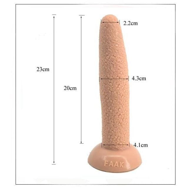 Plug anal XL longueur sensationnelle dimensions