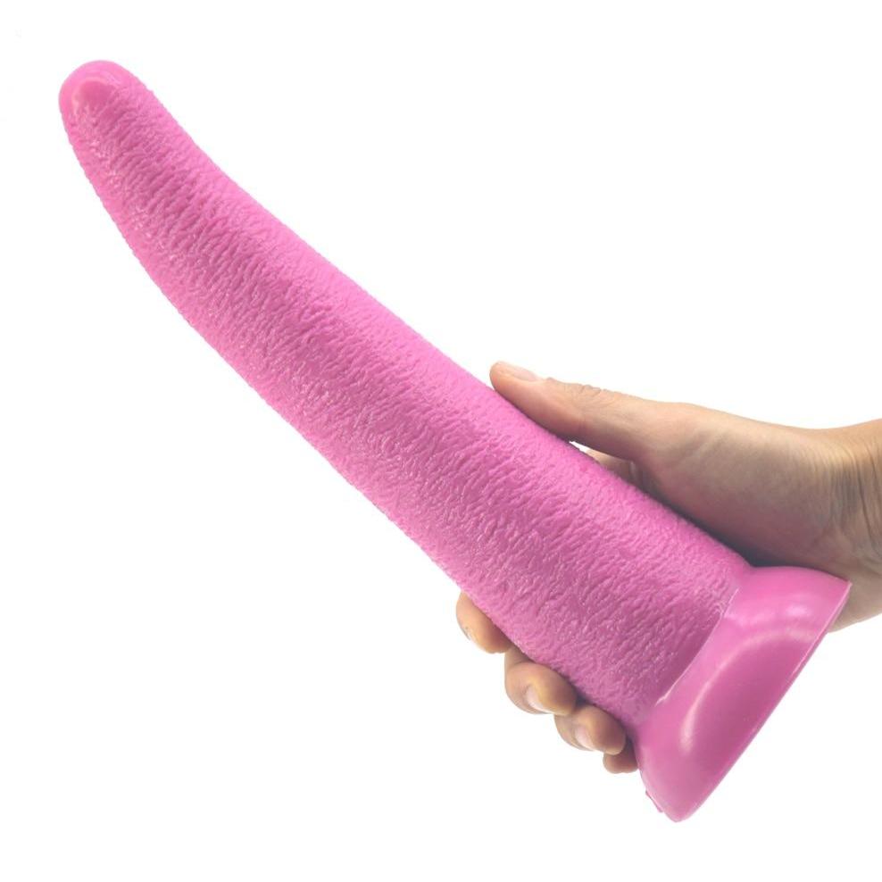 Plug anal XL Peau de testicule rose
