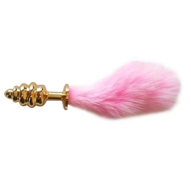Plug queue de lapin version luxe rose coquin - Maison du plug