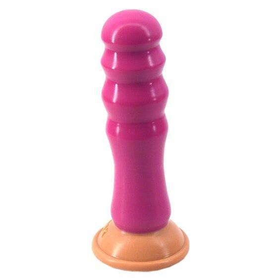 Plug anal XL Matraque en silicone rose