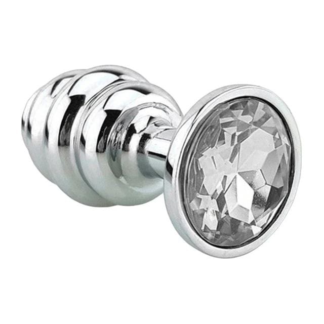 Plug anal diamant spirale - Maison du plug