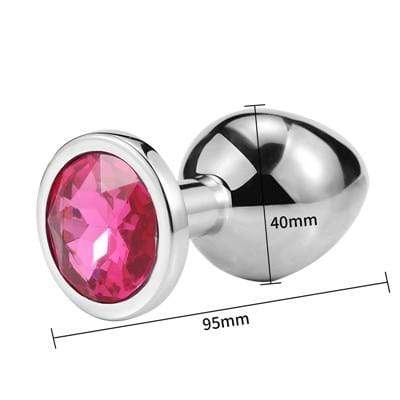 Plug diamant rose sexy - Maison du plug